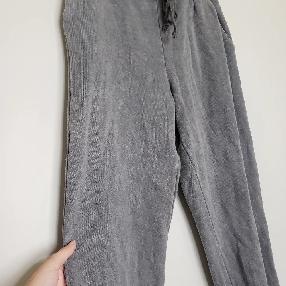 Lulus Boat House Grey Drawstring Joggers xs - Picture 3 of 7